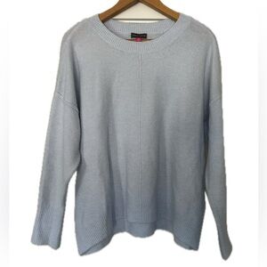 Vince Camuto, long sleeve, light blue sweater.